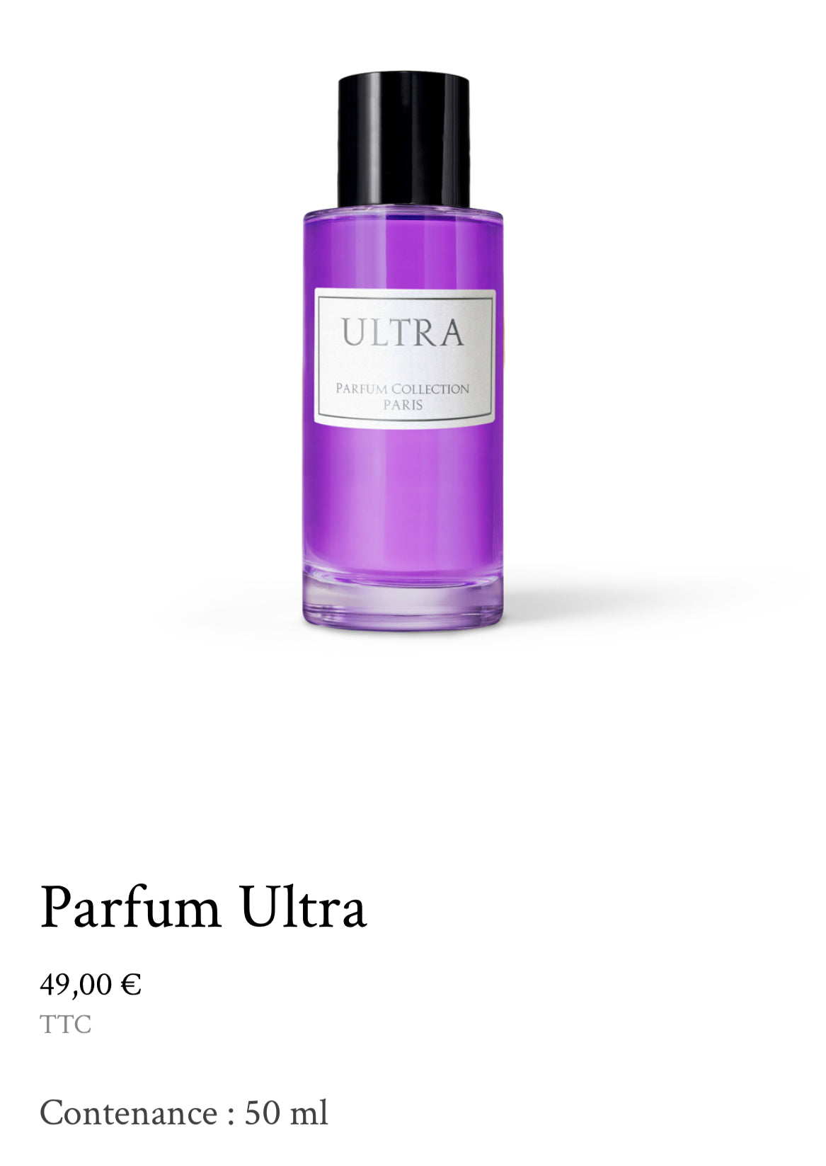 Parfum Ultra (Stephane humbert Lucas)
