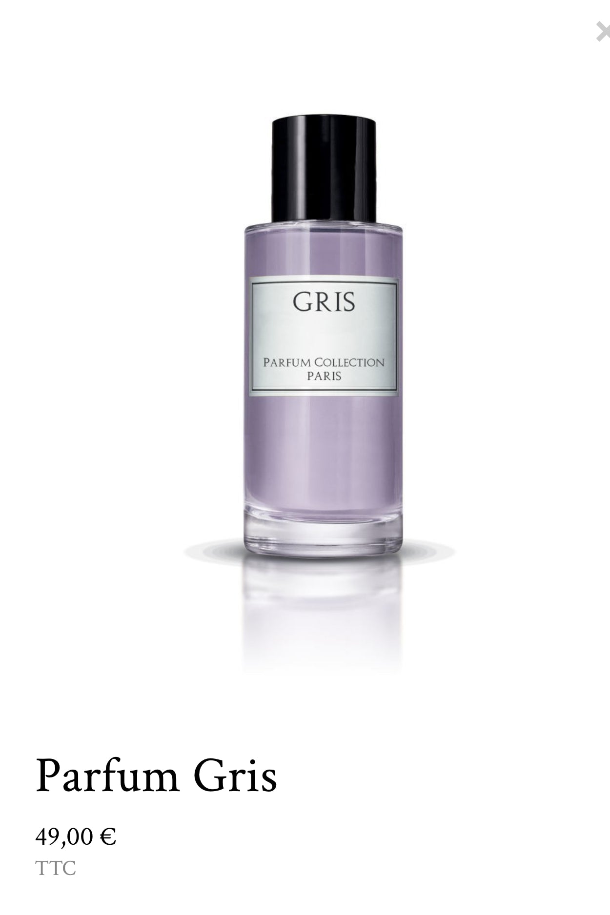 Gris senteur(gris montaigne de Dior)